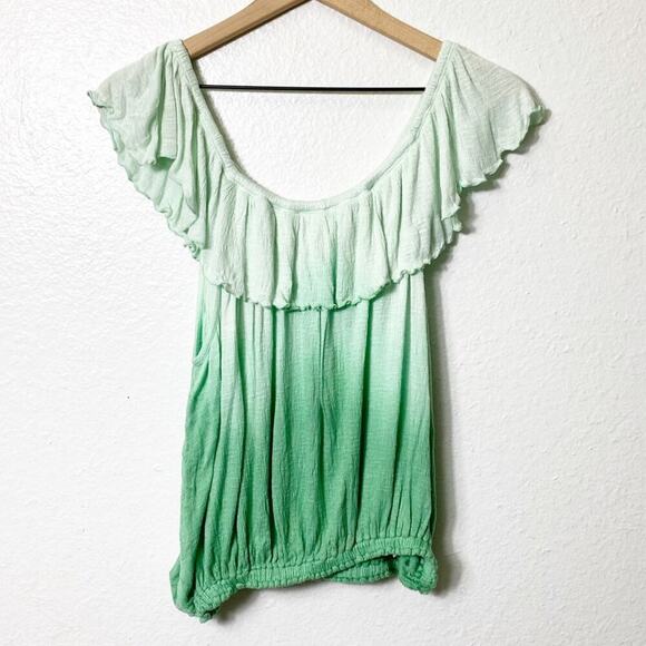 Free People Cora Lee Top Sea Foam Combo Small - Picture 7 of 8